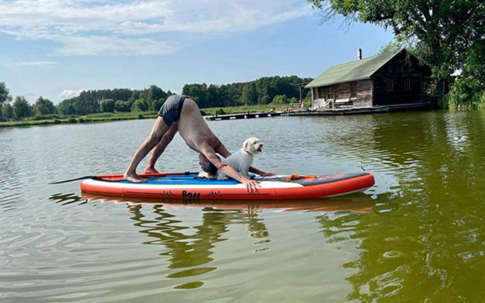Adam Ramotowski, joga w Ojrzanowie