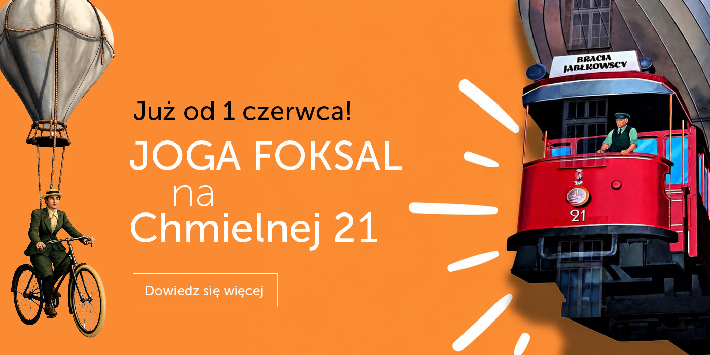 Już od czerwca Joga Foksal na Chmielnej 21