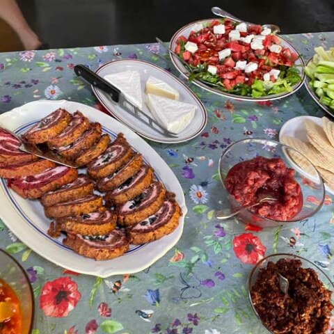 Posiłki na warsztatach jogowych z Joga Foksal w Zagrodzie Ojrzanóow