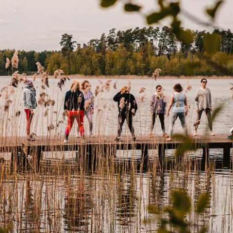 Joga w Jabłoń Lake Resort