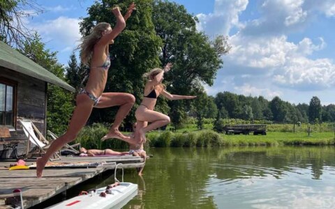 Wczasy z jogą w Zagrodzie Ojrzanów