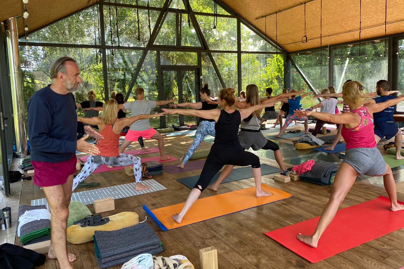 Majówka joga w Ojrzanowie