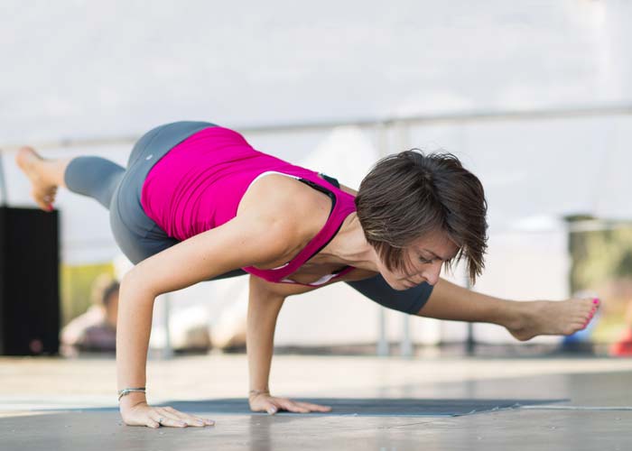 Marysia Miśkiewicz - nauczycielka jogi Iyengara w szkole Joga Foksal