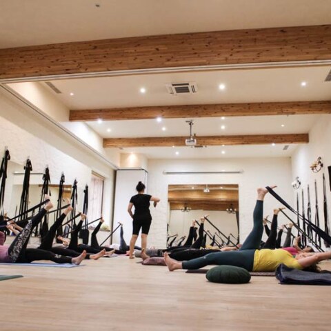 Sala do jogi w Jabłoń Lake Resort