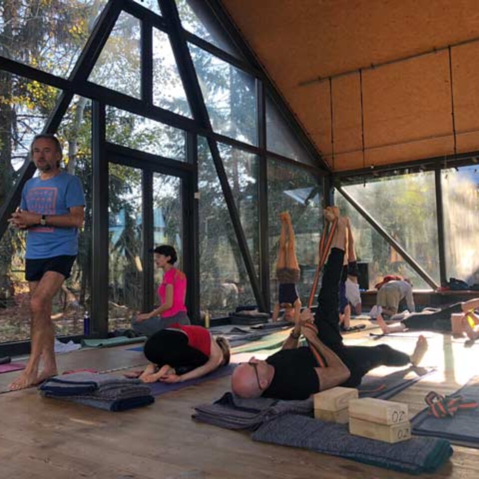 Weekendowe warsztaty jogi pod Warszawą